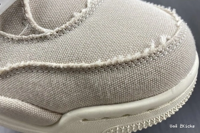 Jordan4 WMNS"CANVAS" Durable Air 498 DQ4909-100 0624